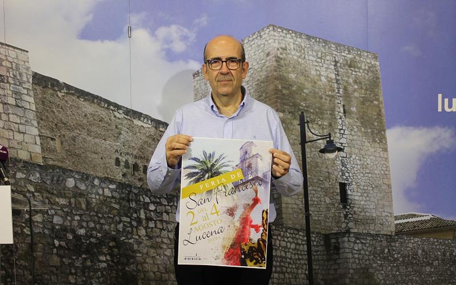 El edil de Fiestas de Lucena, José Pedro Moreno.