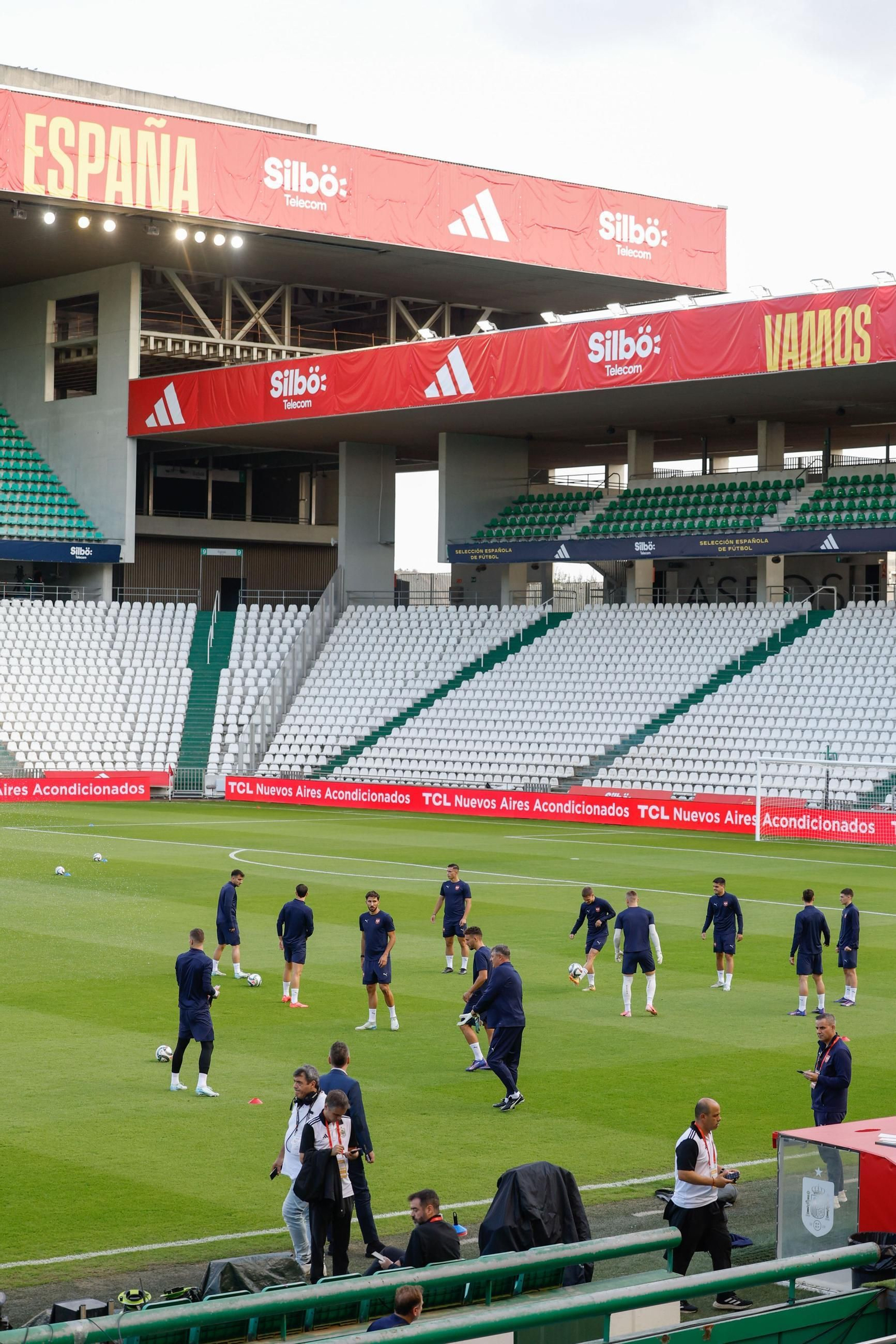 Las fotos de la selección de fútbol en Córdoba Las fotos de la selección de fútbol en Córdoba