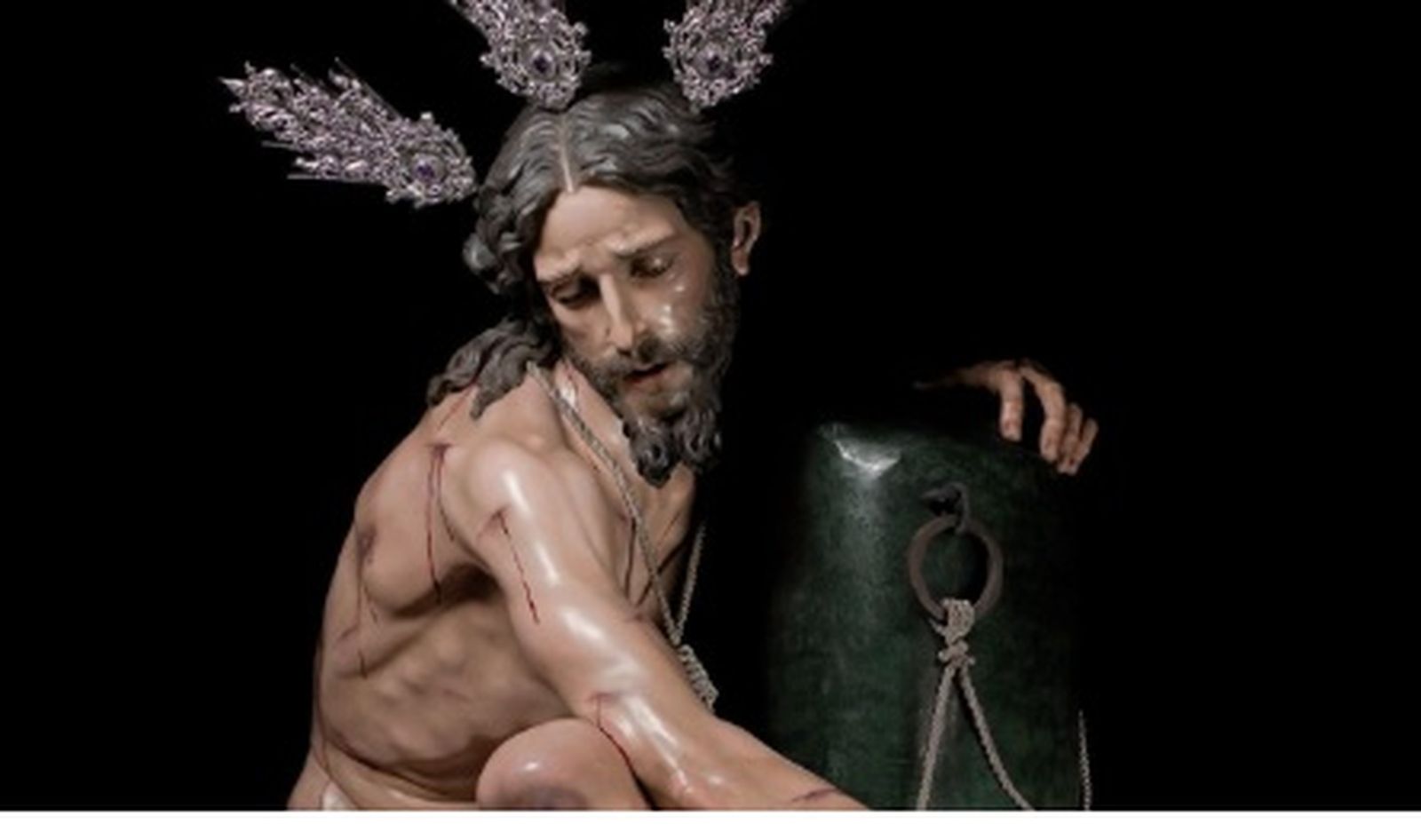 El Cristo de la Púrpura, obra de Navarro Arteaga