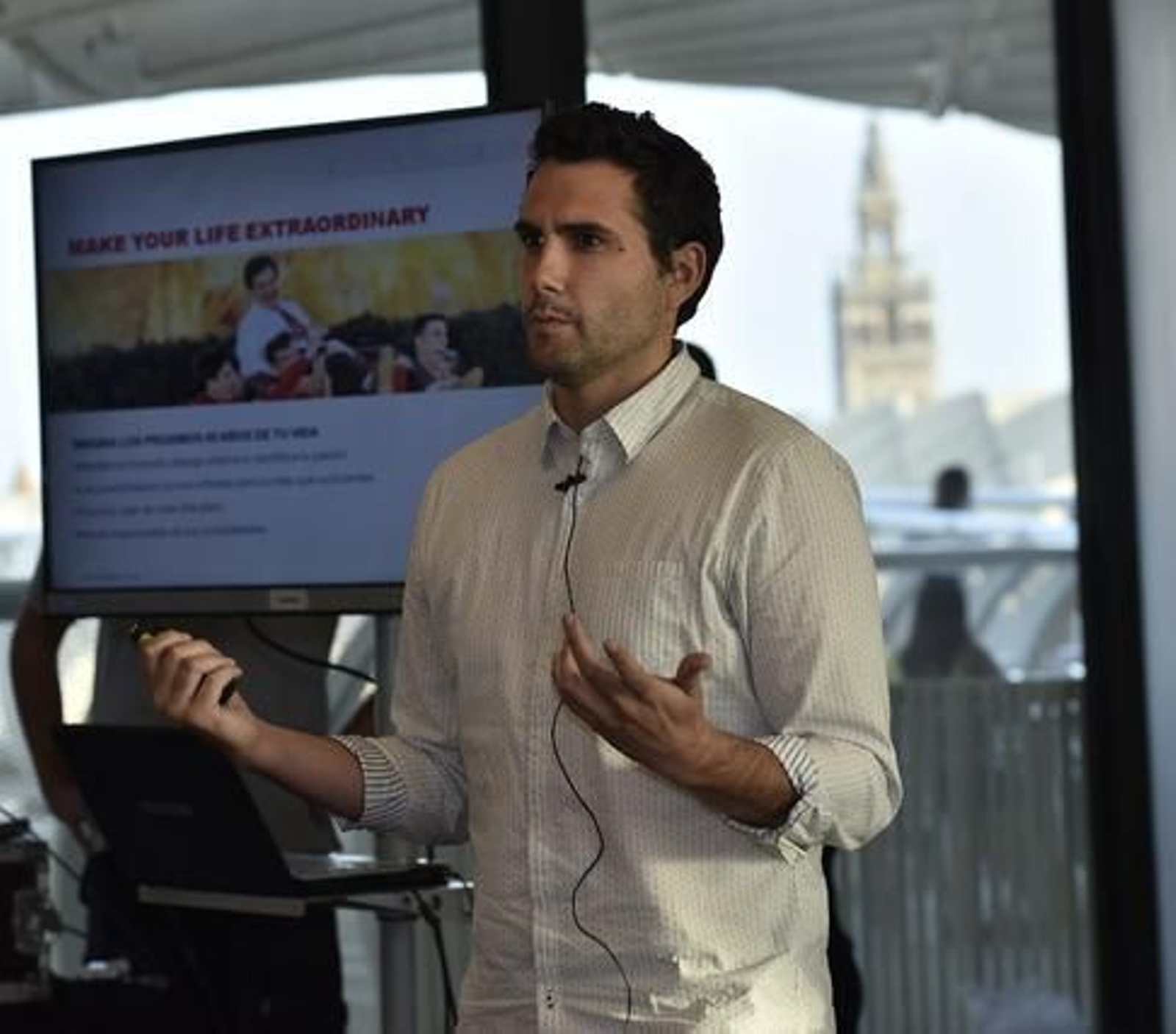David Troya, de Glamping Hub.

Foto: Juan Carlos Vázquez