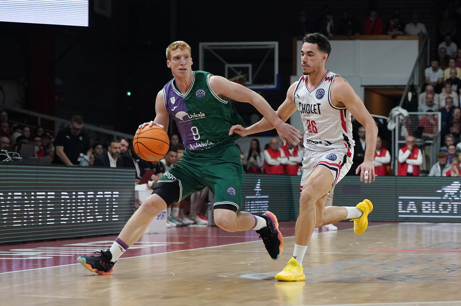 El Cholet - Unicaja, en fotos