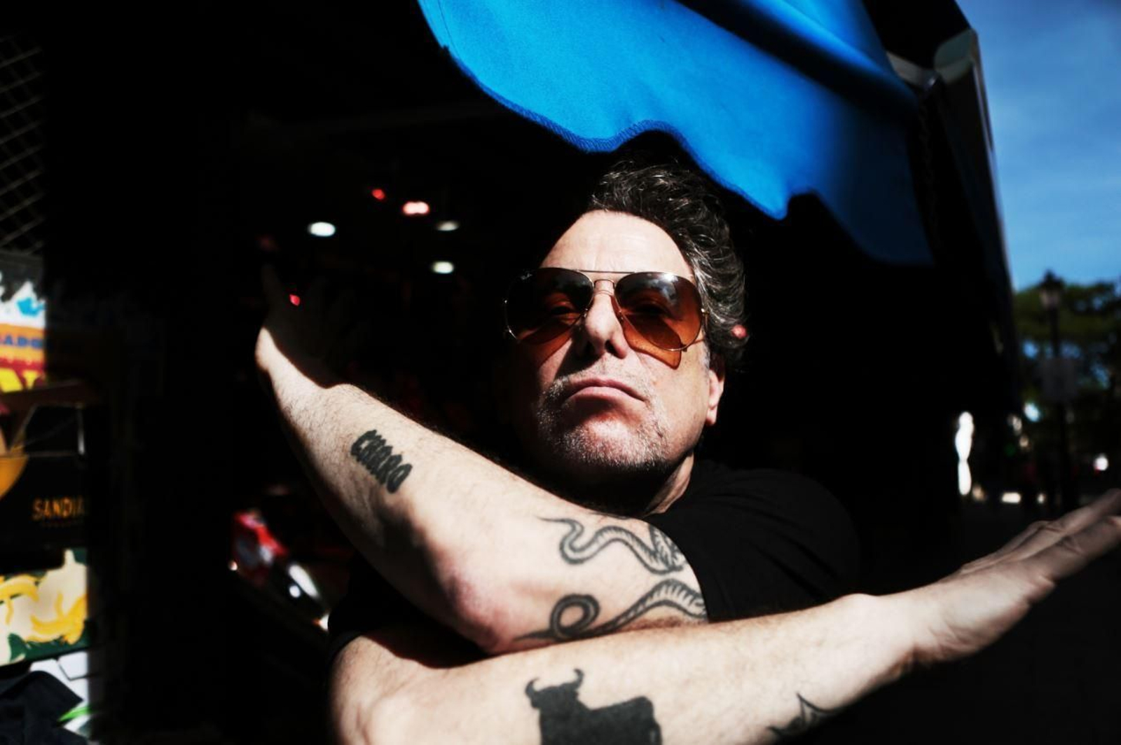 Andrés Calamaro, este jueves en el Tío Pepe Festival. Andrés Calamaro, este jueves en el Tío Pepe Festival.