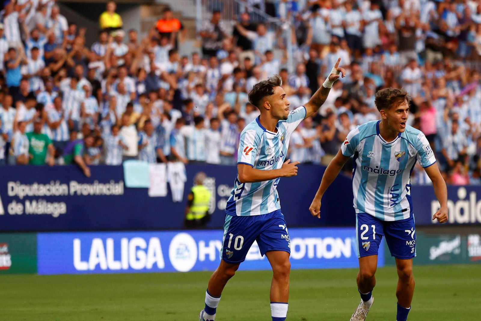 Las mejores fotos del Málaga-Betis