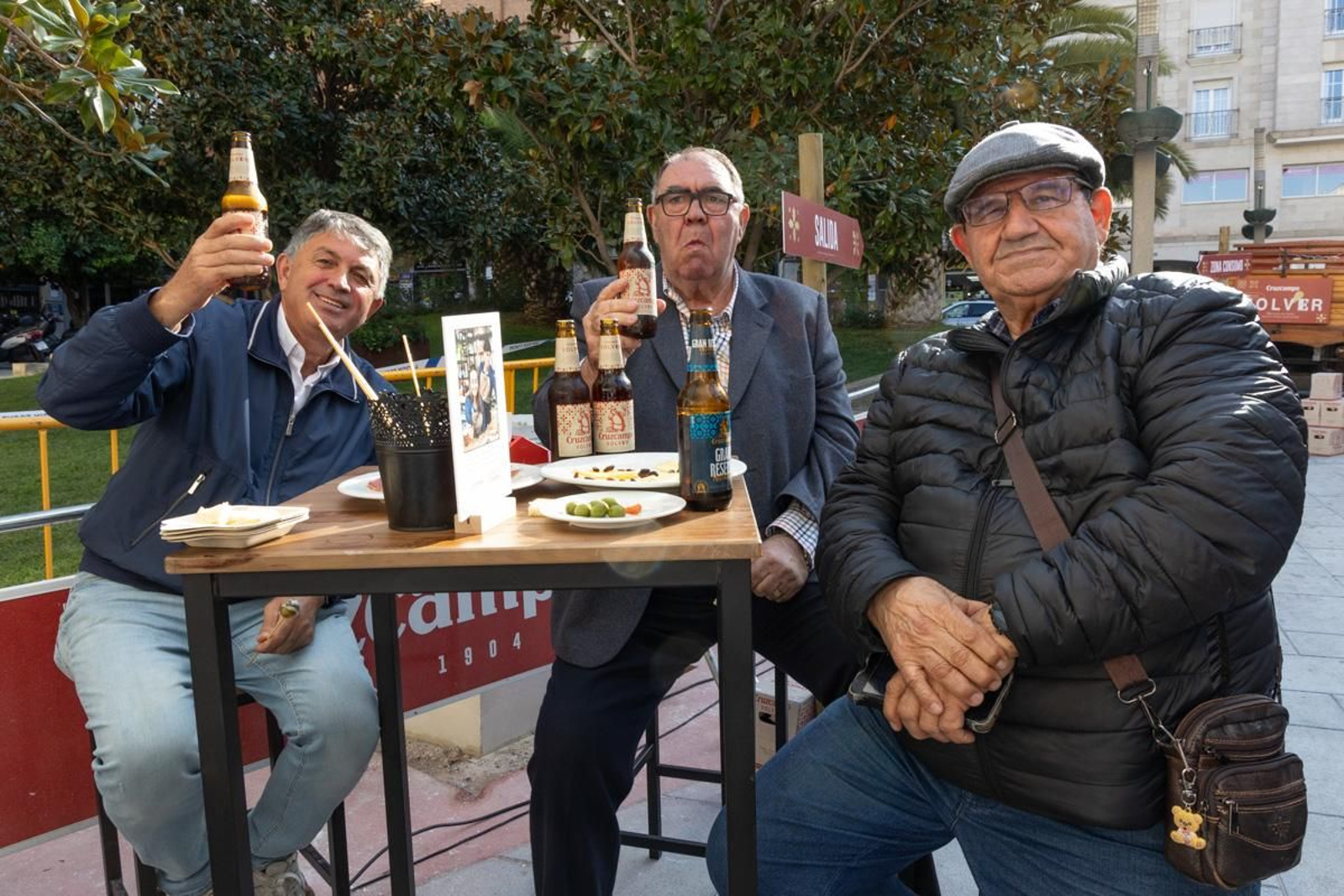 Presentación del lanzamiento de 'Volver', edición limitada de Cruzcampo para Navidad