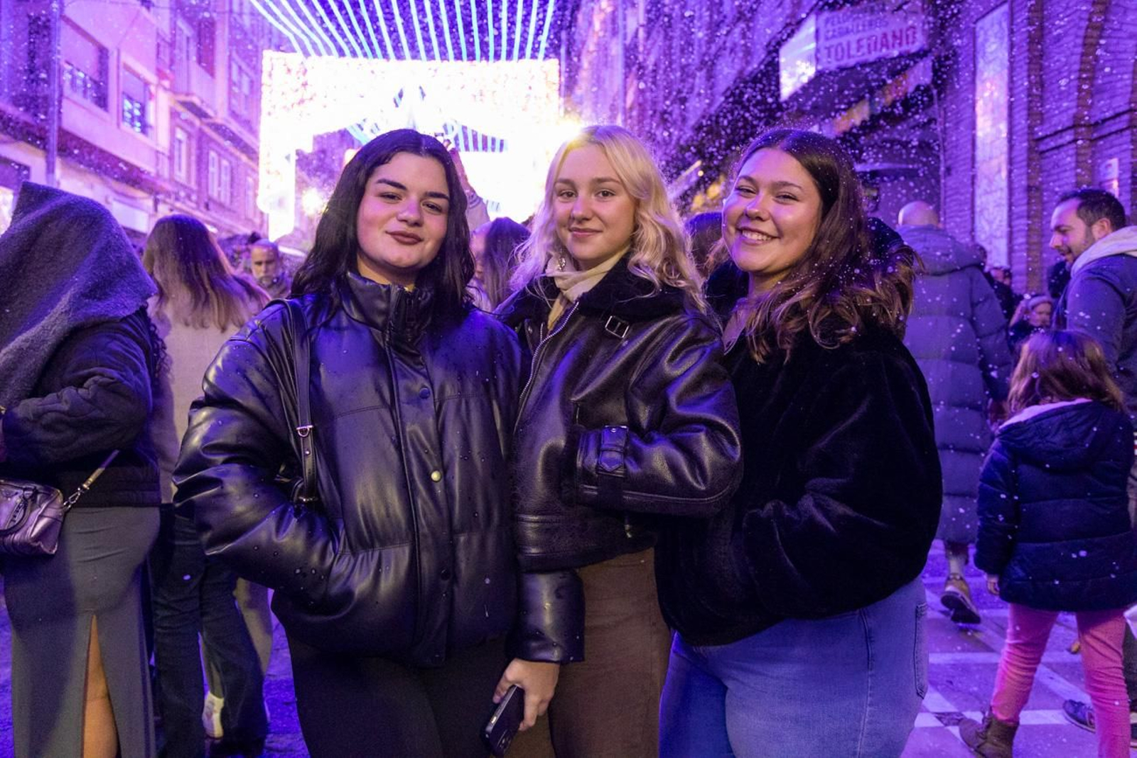 Iluminación navideña de la calle Bernabé Soriano