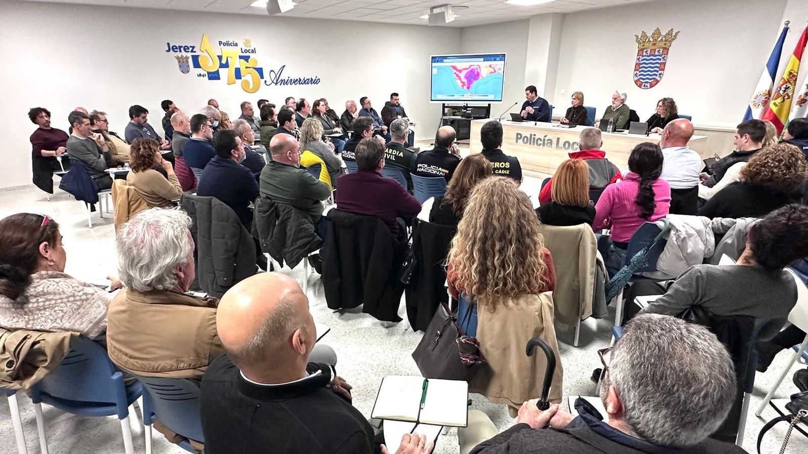 Reunión del dispositivo especial con motivo del temporal.