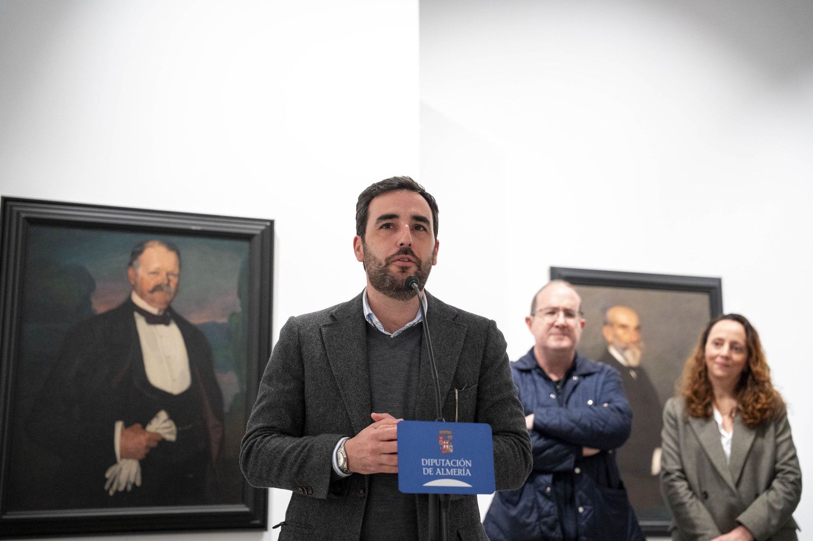 Fotogalería de la nueva obra de Zuloaga de la familia Cosentino en el MUREC