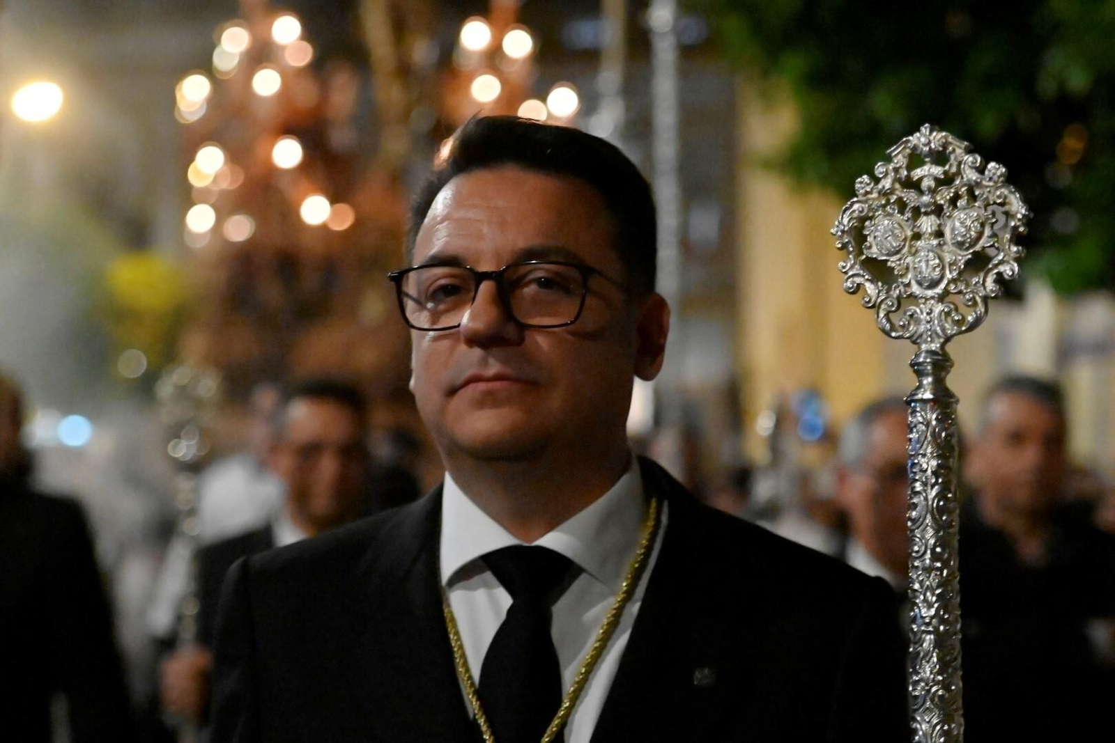 El vía crucis del Cristo de la Providencia, en imágenes