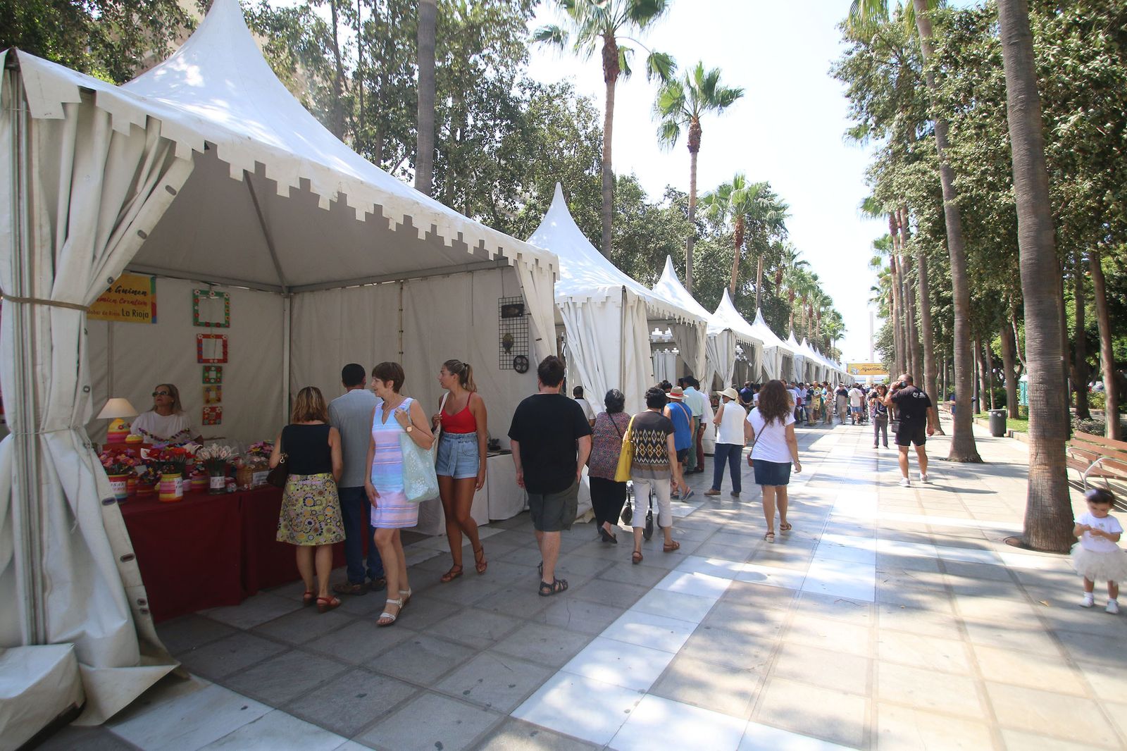 Fotogalería de la inauguración de la feria de alfarería. Feria de Almería 2019