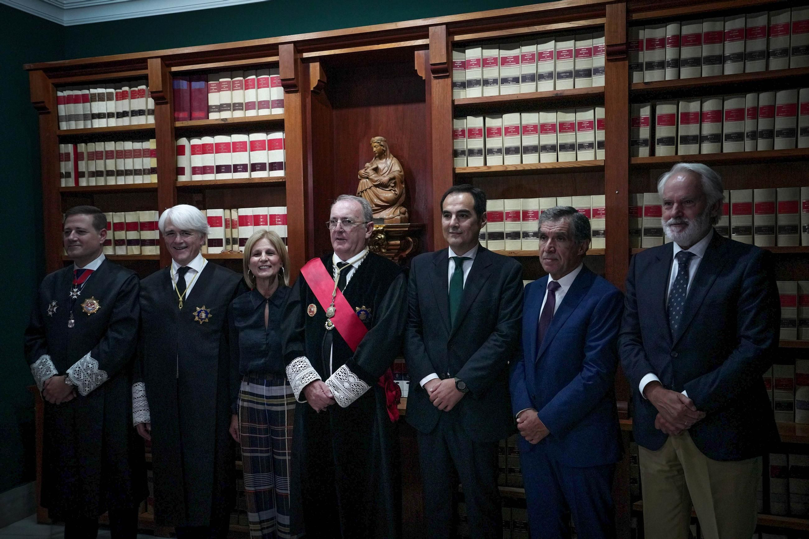 El reconocimiento al decano de los abogados de Jerez, Federico Fernández, en imágenes