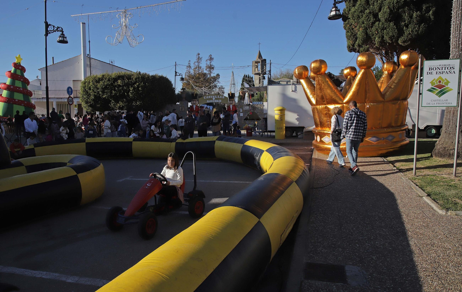 Fotos del poblado navideño de Castellar