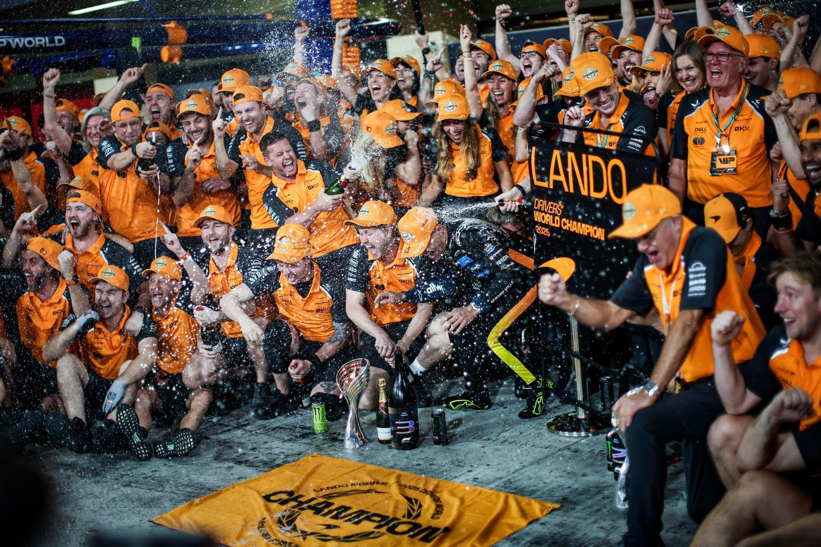 Las fotos del título mundial de Lando Norris en la Fórmula 1