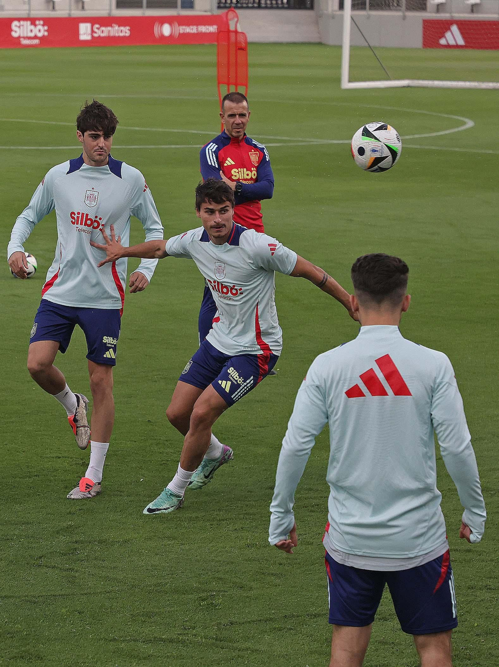 Fotos del entrenamiento de la selección española sub-21 en La Línea