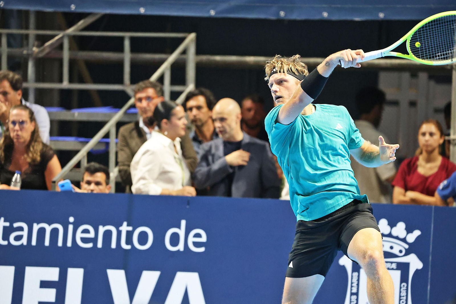 Imágenes de la final masculina de la Copa del Rey de tenis entre Daniil Medvedev y Alejandro Davidovich