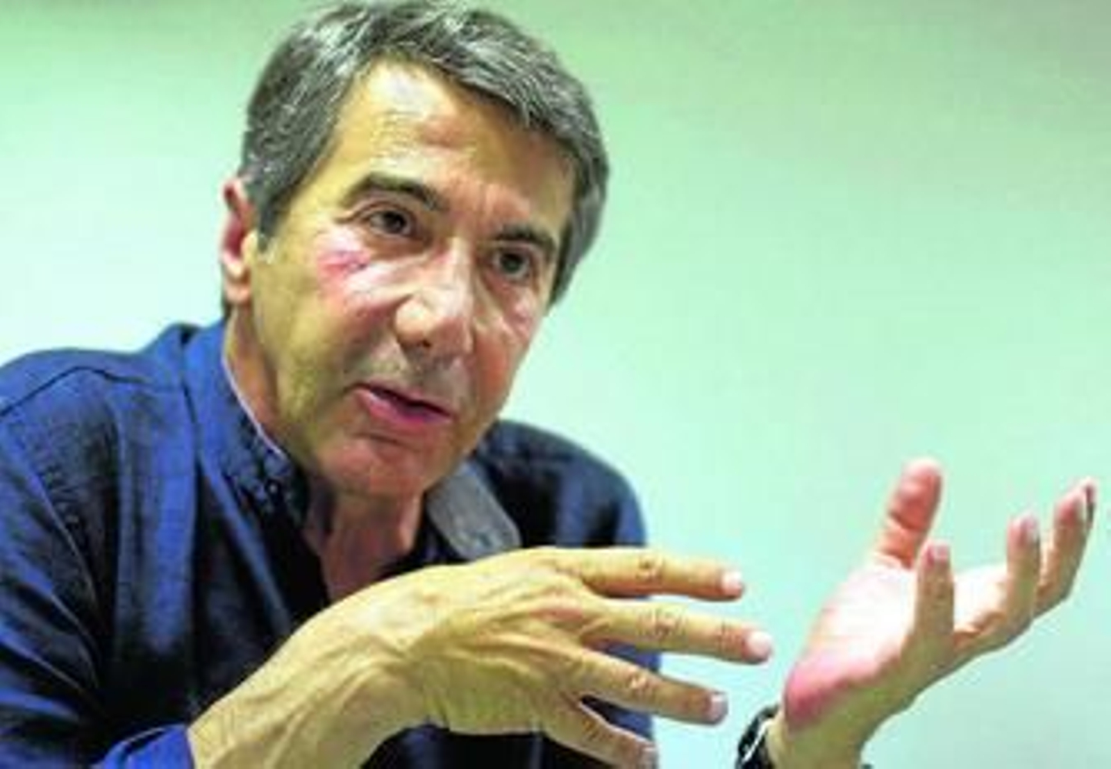 Lorenzo de Medici (Milán, 1951), durante la entrevista que le trajo la pasada semana a Sevilla.