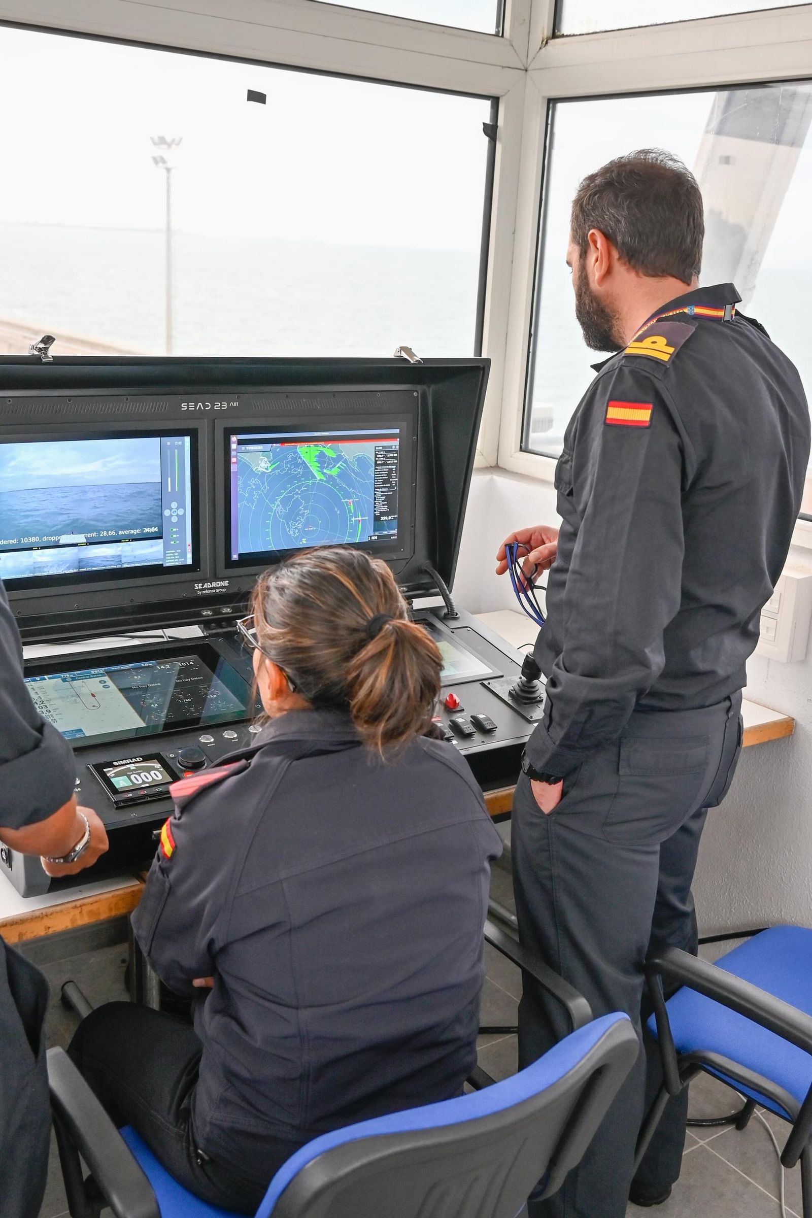 Así es el dron marítimo de la Armada que patrullará las aguas del estrecho de Gibraltar