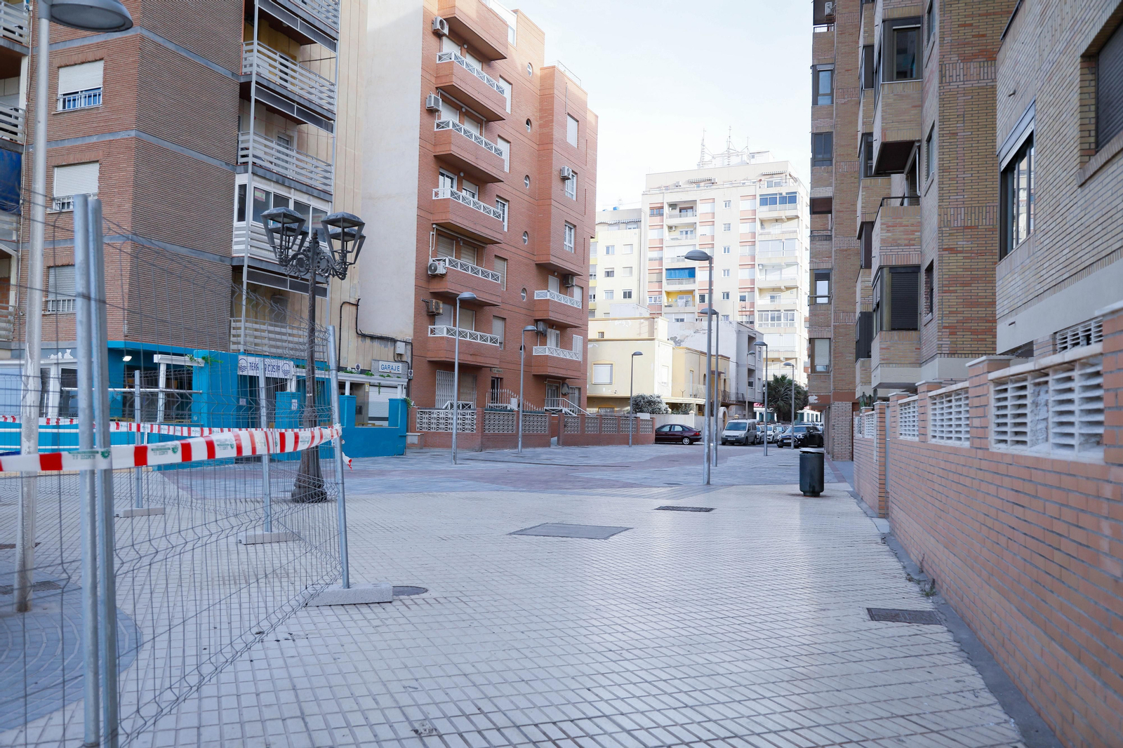 Imágenes de las calles en obras
