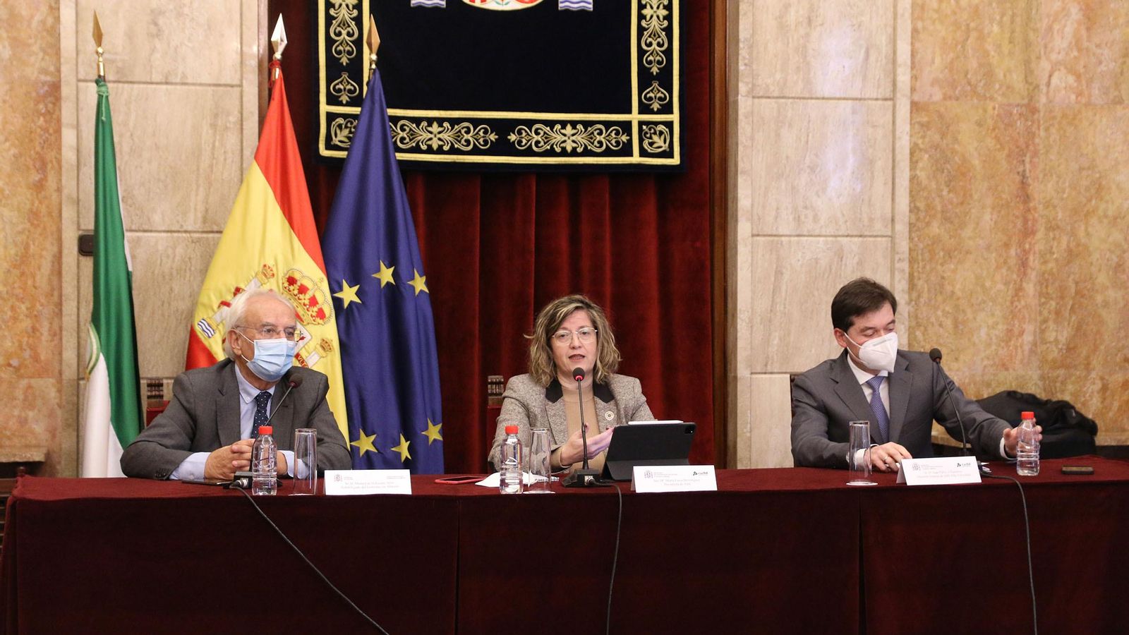 Primera visita de la presidenta de Adif a la Subdelegación del Gobierno de Almería