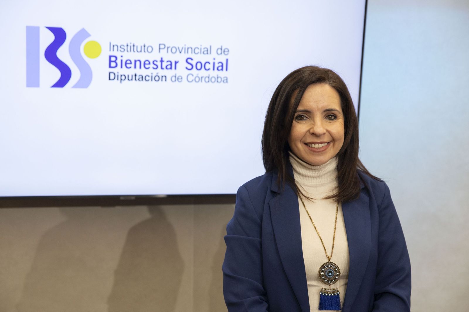 La delegada de Derechos Sociales de la Diputación de Córdoba, Irene Aguilera.