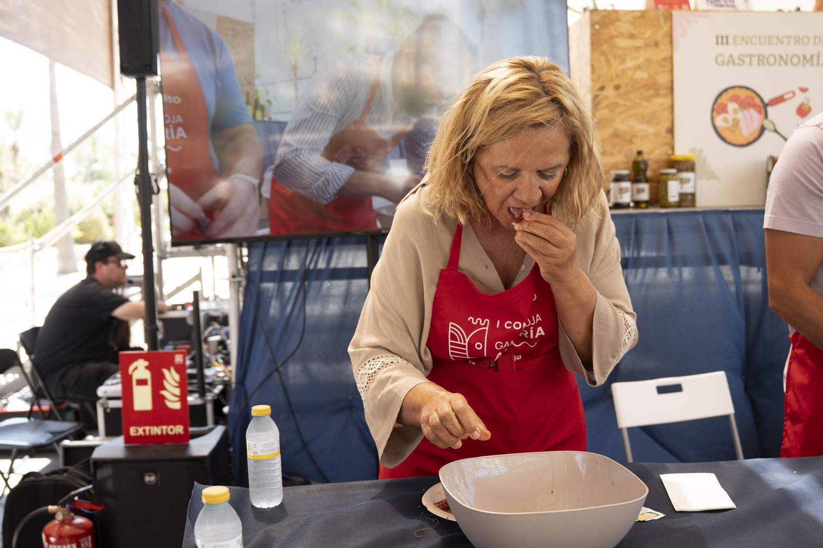 En imágenes: el I Concurso de Gamba Roja de la Feria de Almería