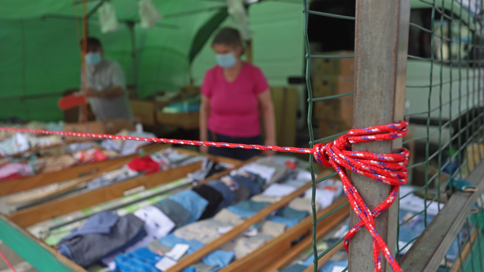 Reapertura del mercadillo de Los Barrios