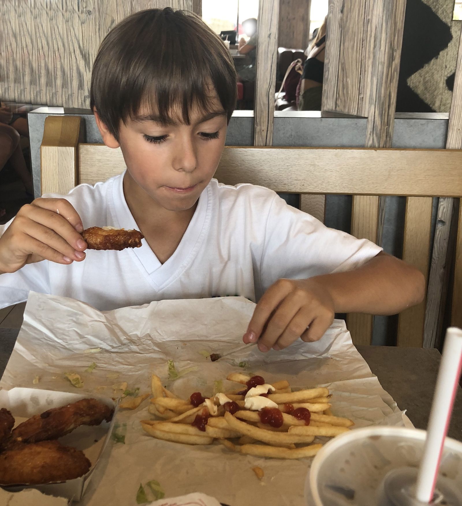 Mala alimentación infantil.