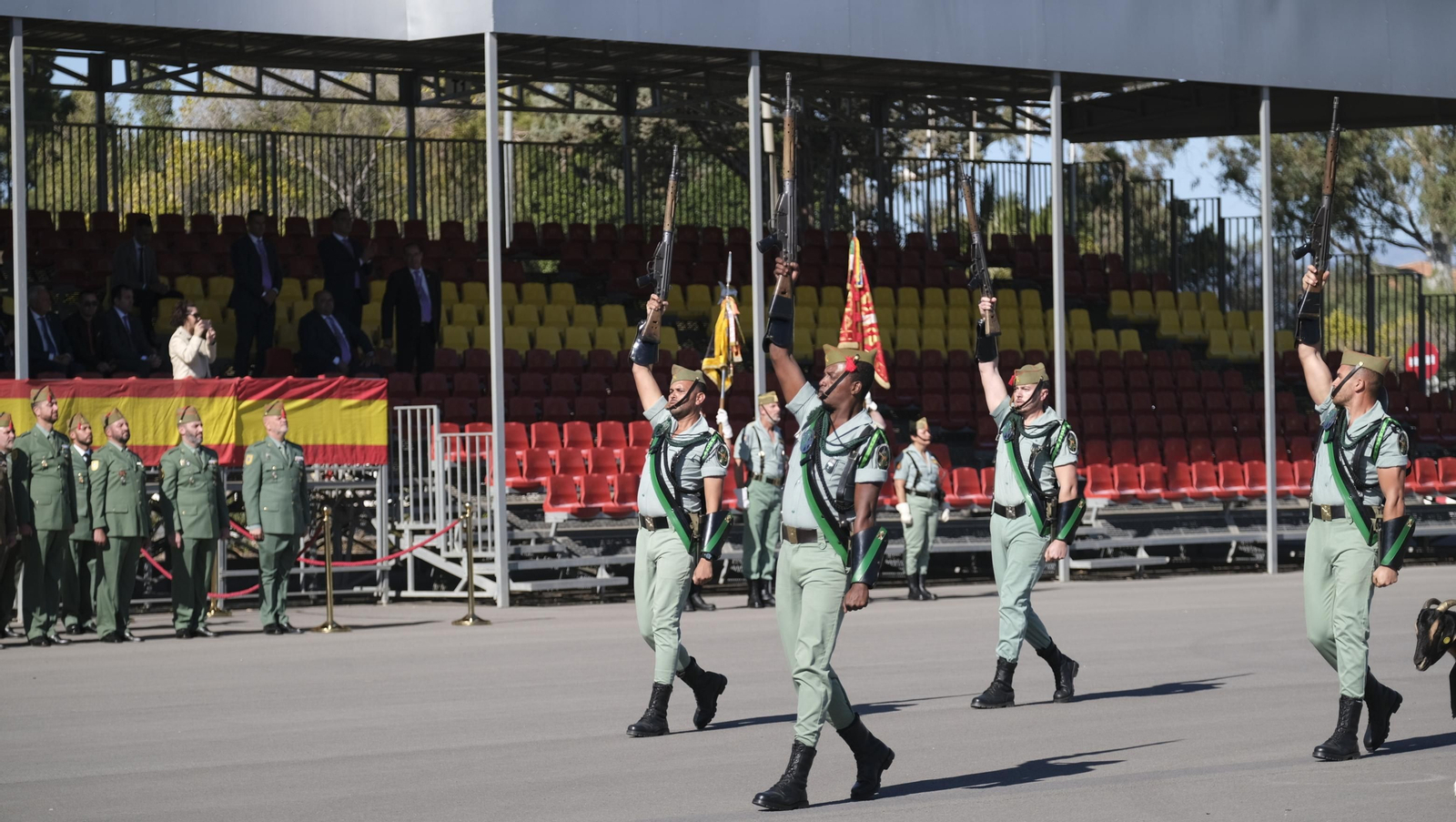 Imágenes de la toma de posesión del nuevo General de la BRILEG, José Agustín Carreras Postigo