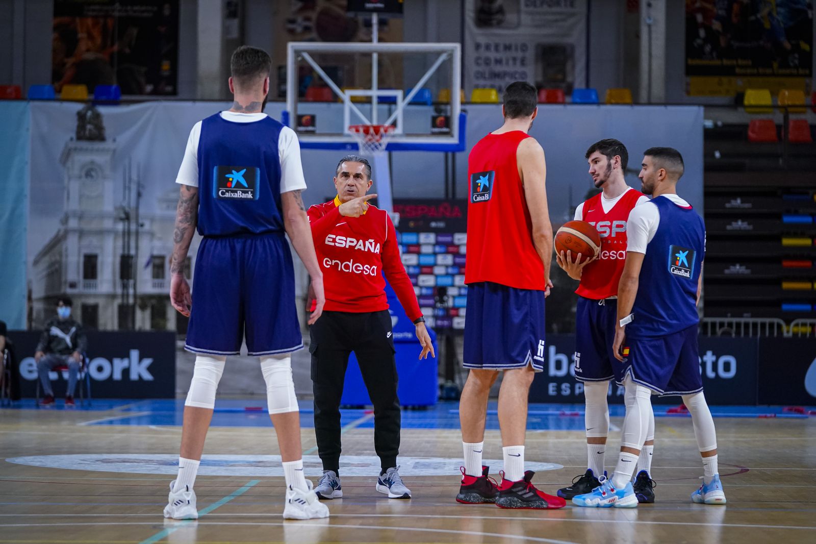 Fotos: Los jugadores del Unicaja ya entrenan con España
