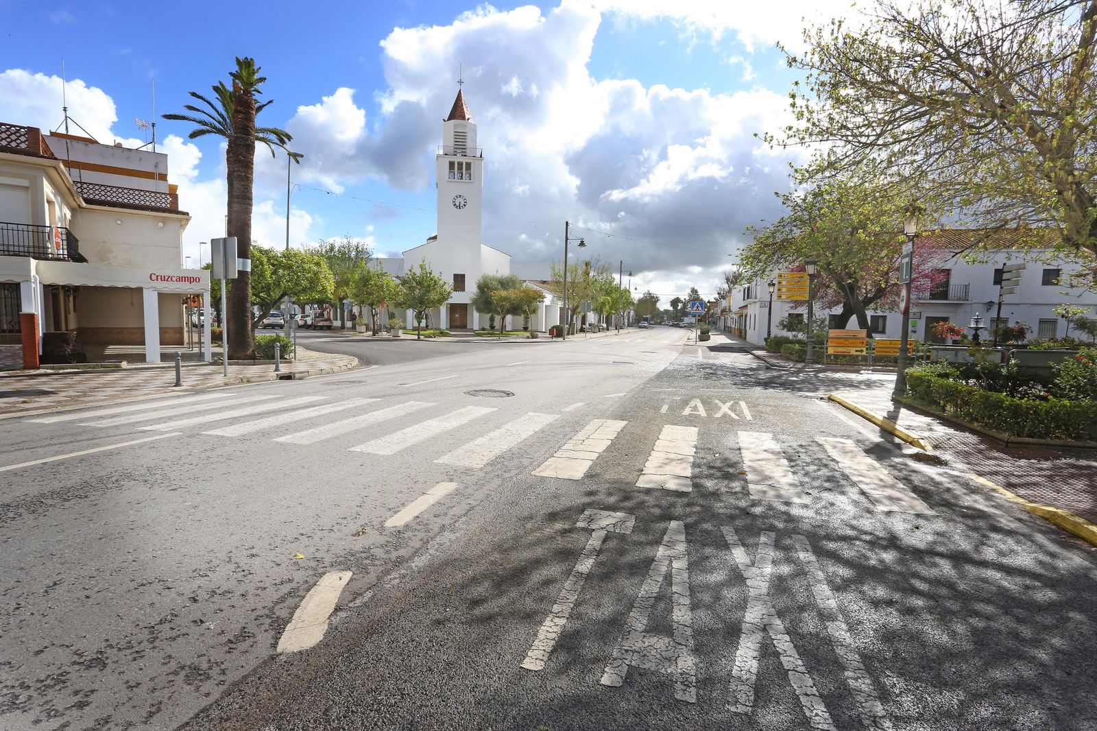 Coronavirus en Jerez , imágenes de la zona rural