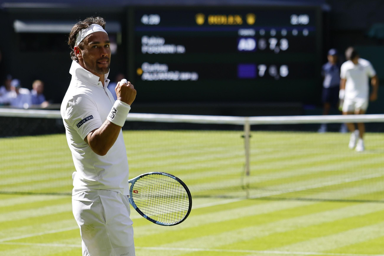 Las imágenes del debut de Alcaraz en Wimbledon y del resto de la jornada