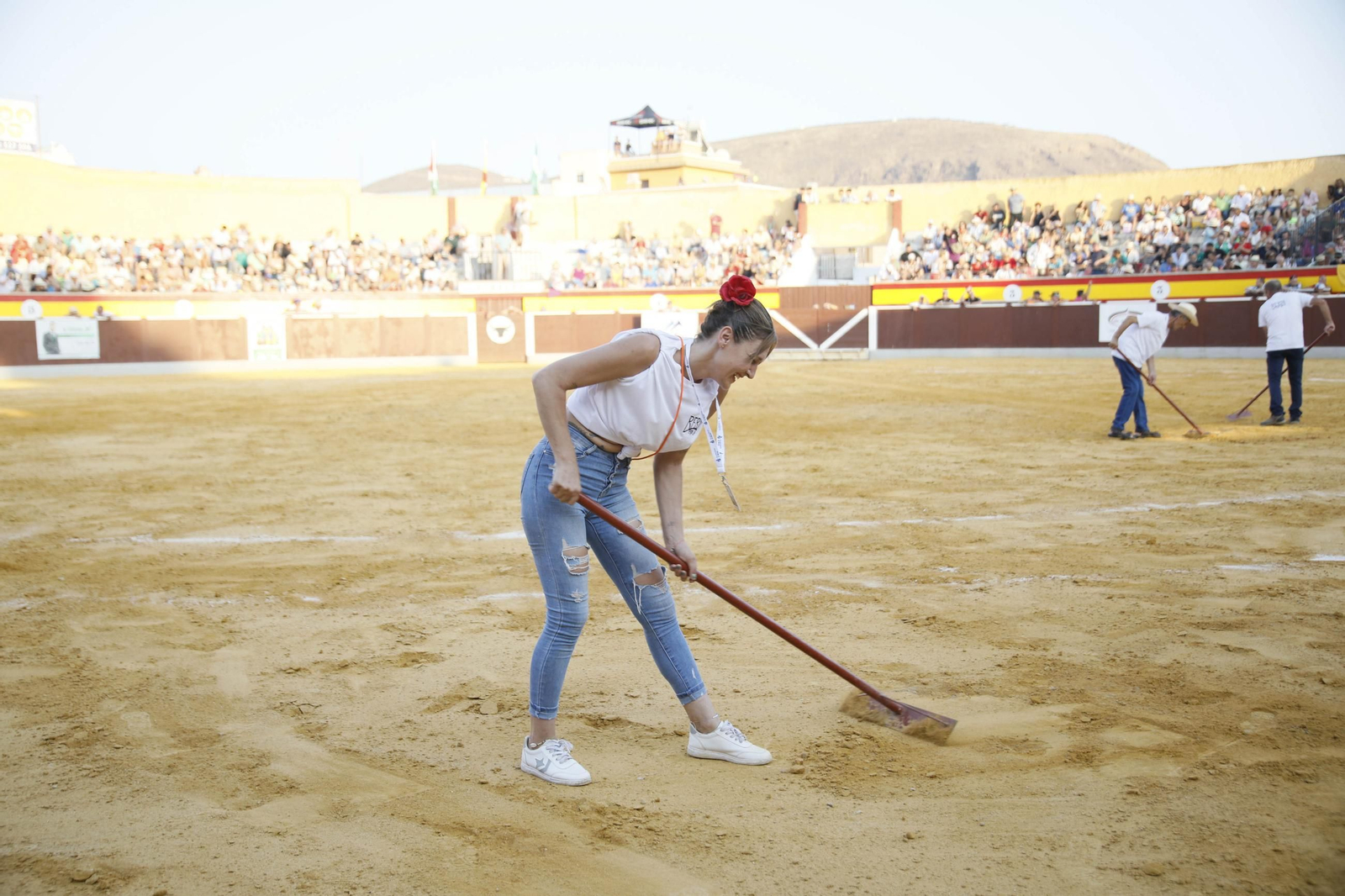 Corrida de toros Berja con un toro indultado, en imágenes