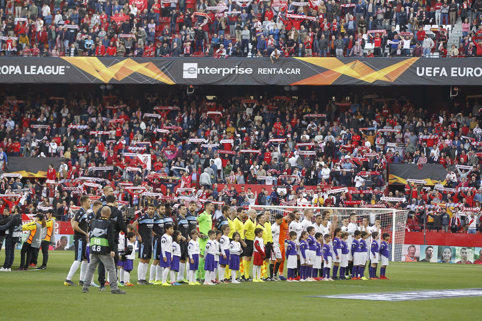 El Sevilla FC-Lazio, en imágenes