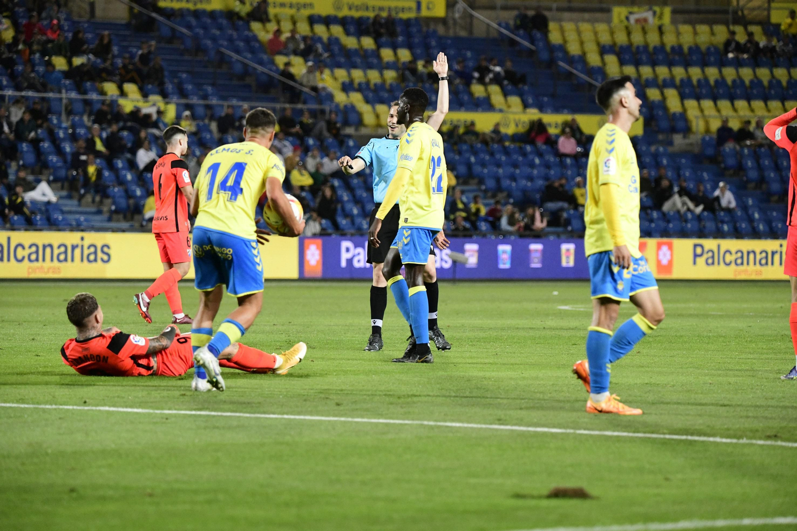 Las fotos del Las Palmas - Málaga CF