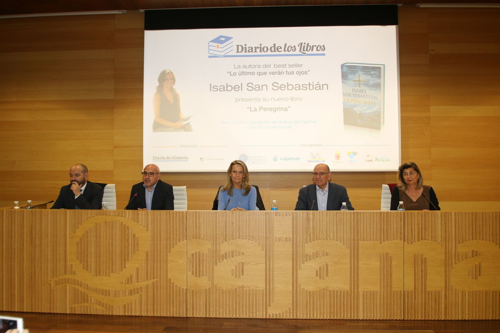 Blas Fuentes, Antonio Lao, Isabel San Sebastián, Antonio Galindo y Elita Abad