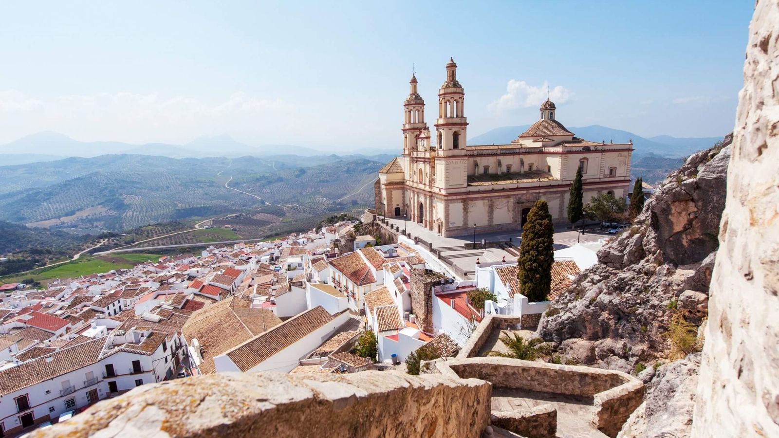 Municipio de Olvera en la provincia de Cádiz
