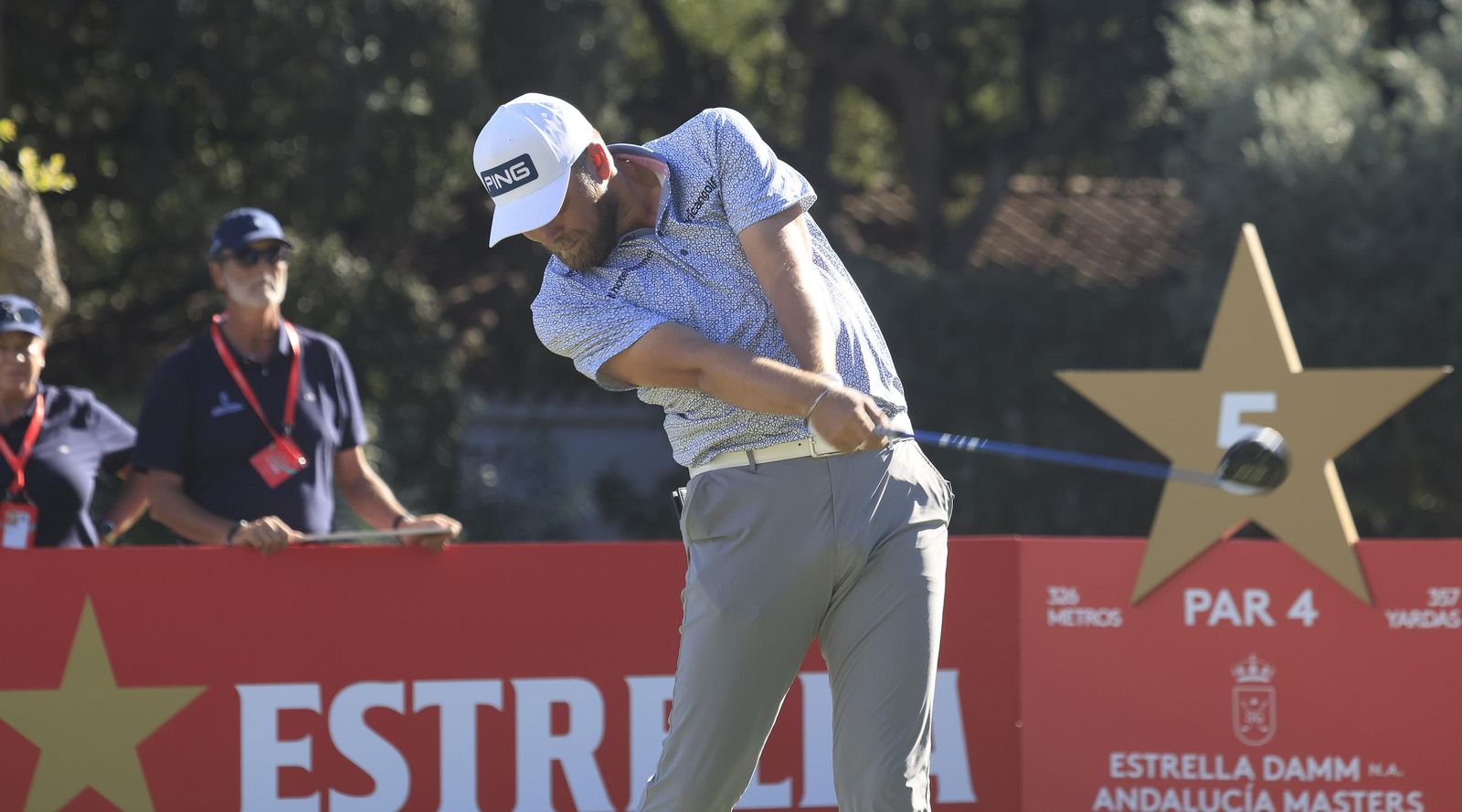 Las fotos de la segunda jornada del Estrella Damm N.A. Andalucía Masters de golf, en el RCG Sotogrande de San Roque