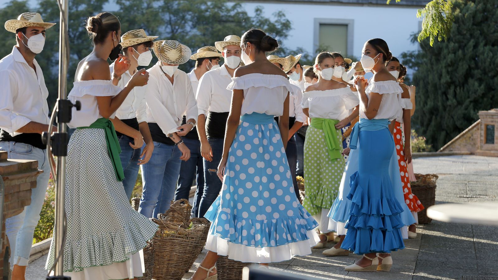 Imágenes de la Pisa de la Uva en la Alameda Vieja