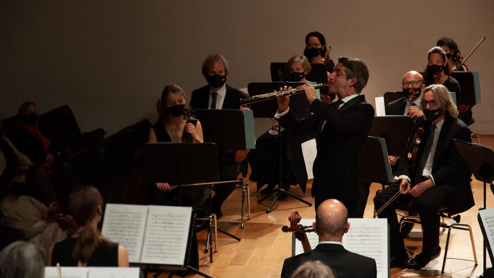 Otra imagen del recital en el Falla