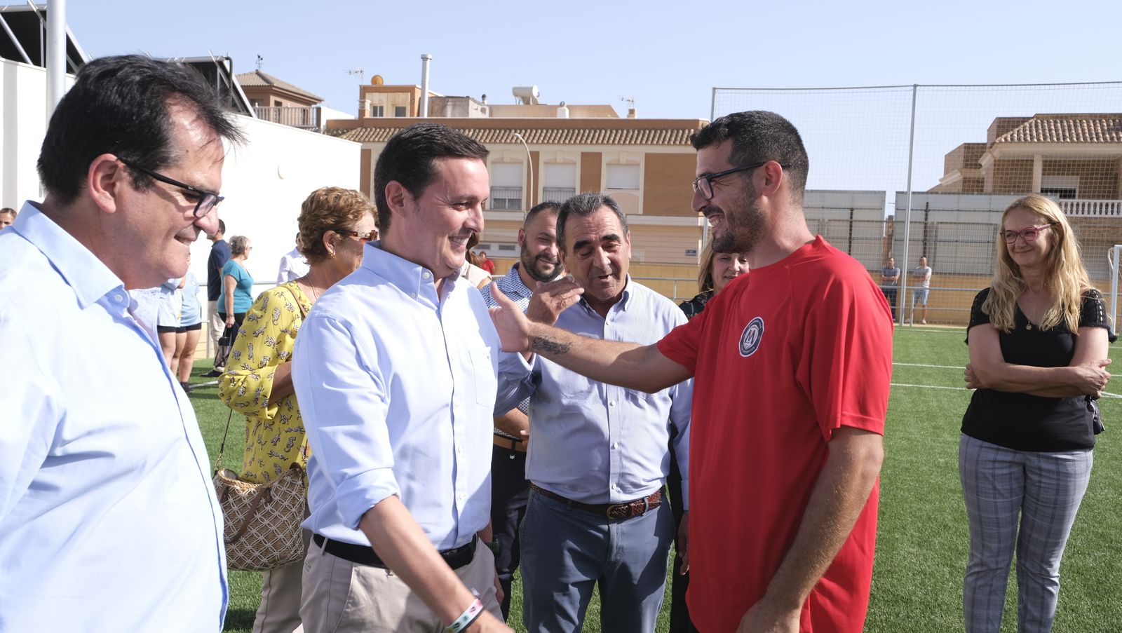 Imágenes de la inauguración de las nuevas instalaciones deportivas de la Venta del Viso (La Mojonera)