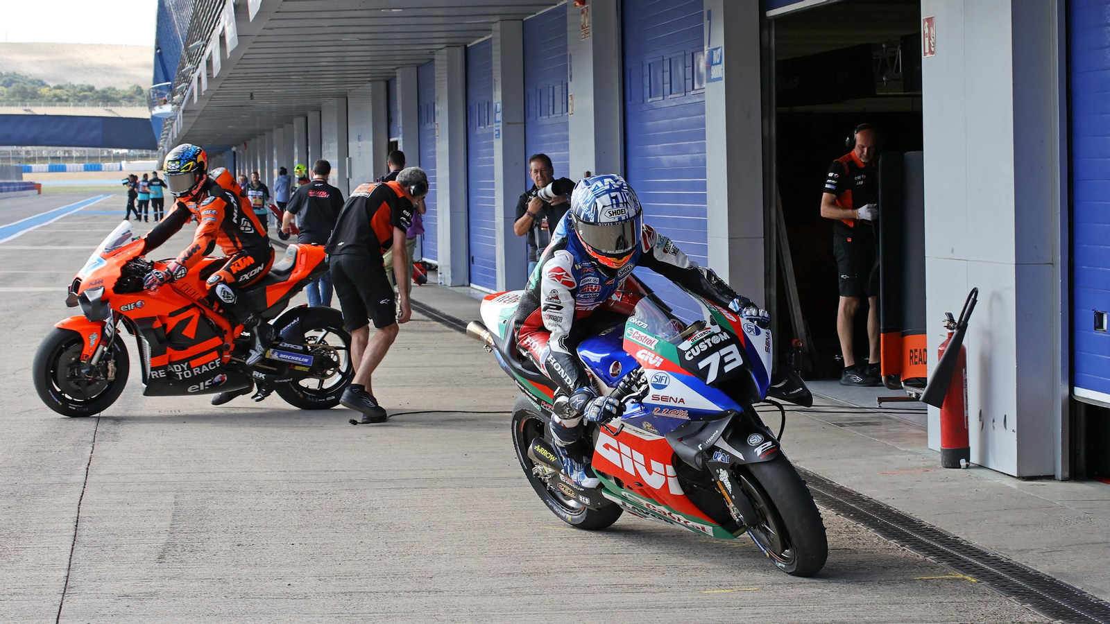 MotoGP rueda en Jerez tras el GP de España