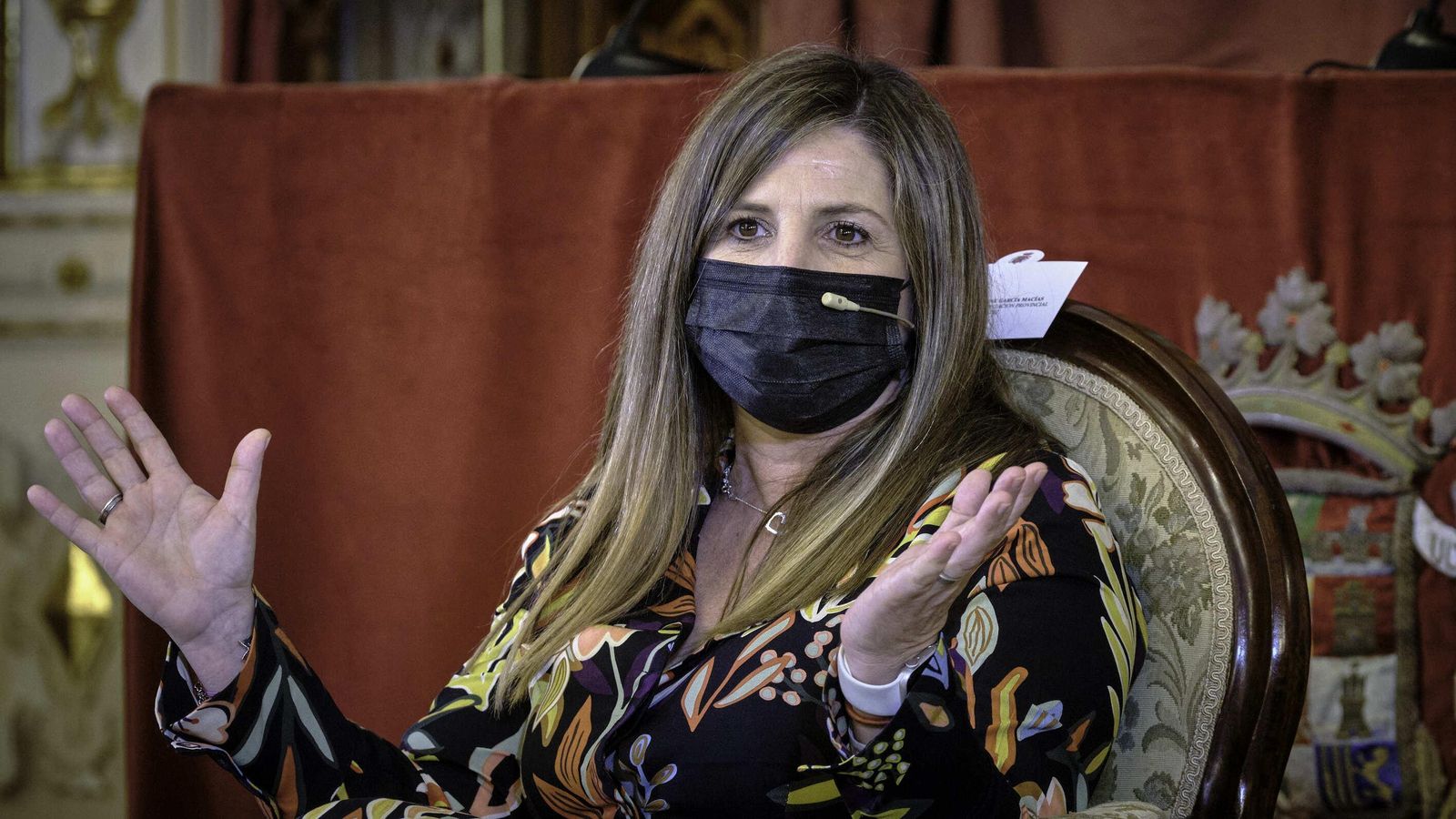 La presidenta de la Diputación Provincial de Cádiz, Irene García