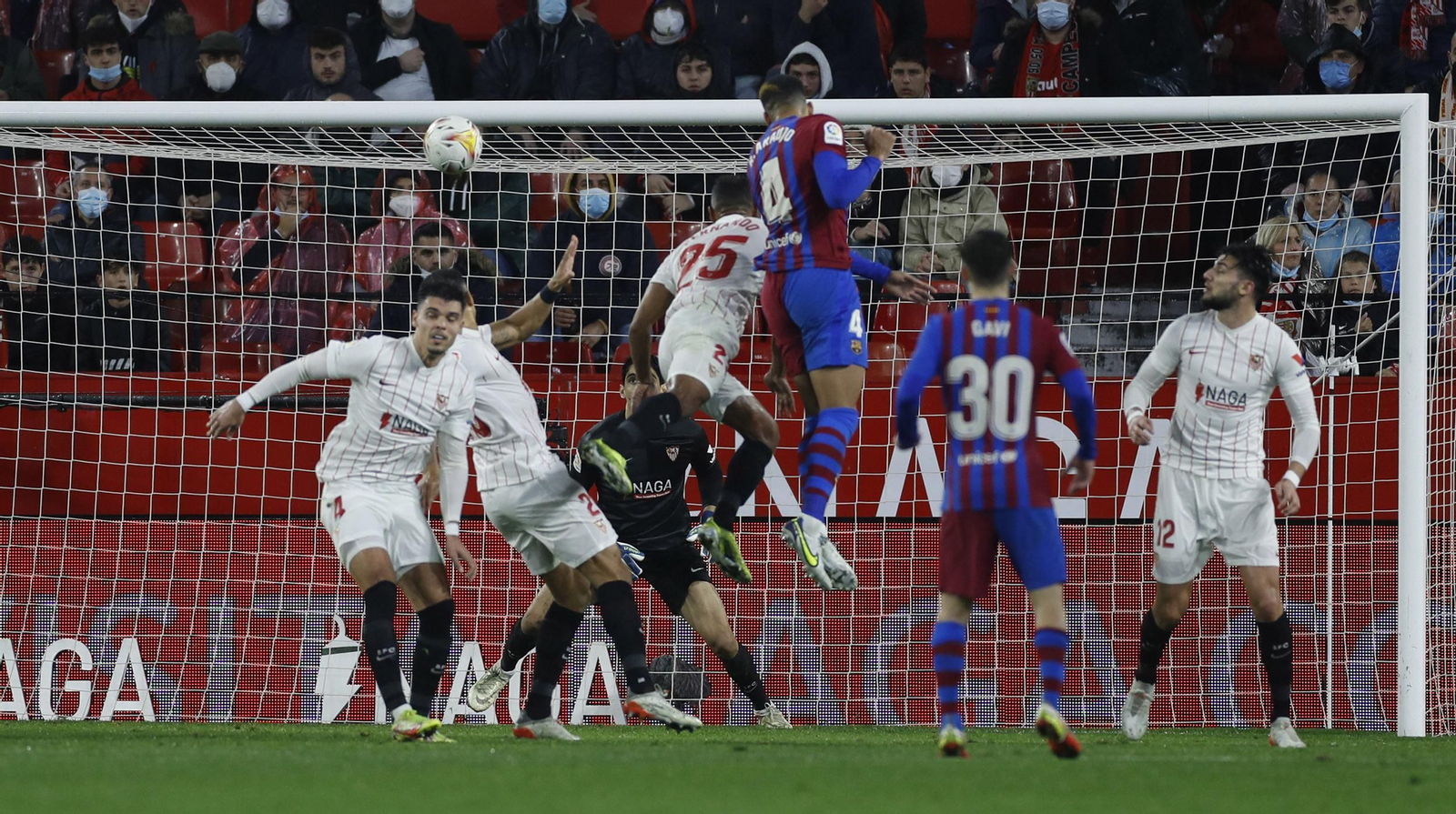 Las imágenes del Sevilla fc-Barcelona