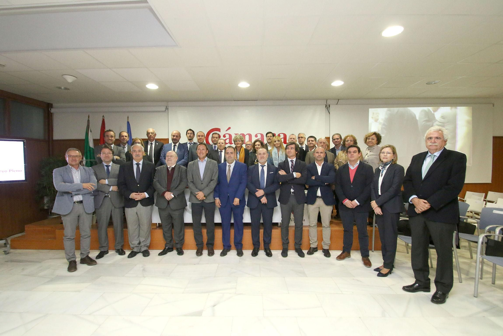 Fotogalería de la toma de posesión de Jerónimo Pérez como presidente de la Cámara de Comercio