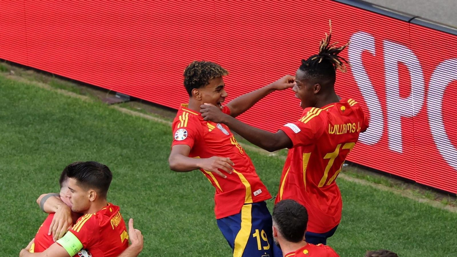 Las mejores fotos del España - Alemania