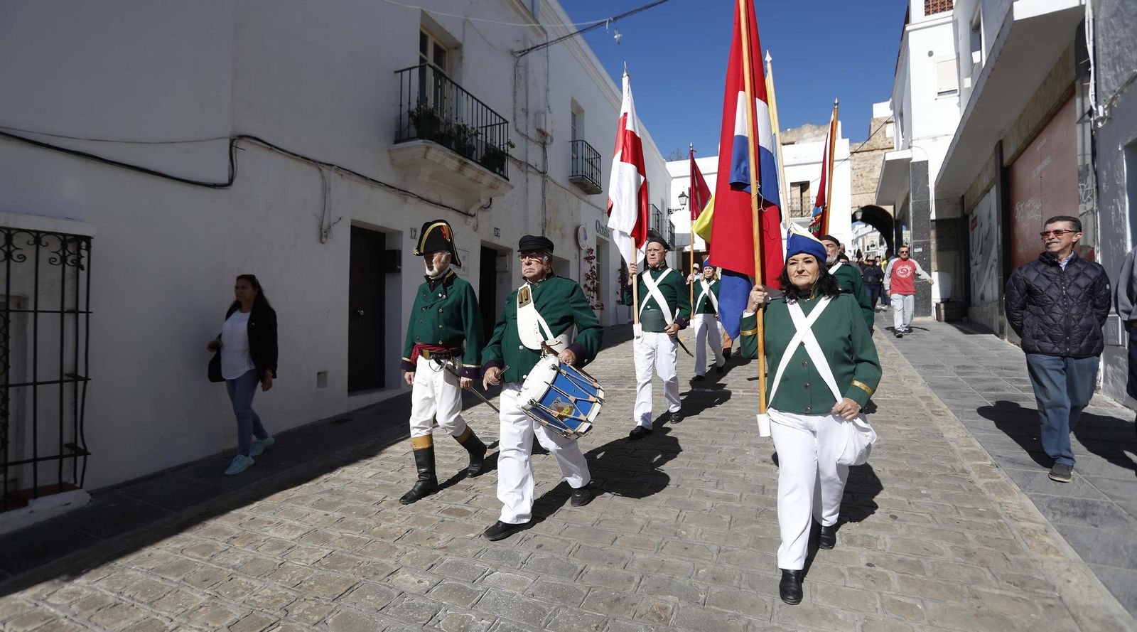 Las fotos de la recreación historica del levantamiento liberal del 24 en Tarifa