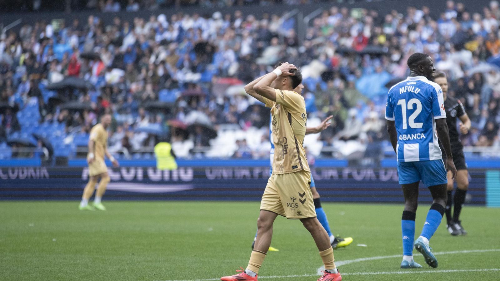 El Deportivo-Málaga CF, en fotos