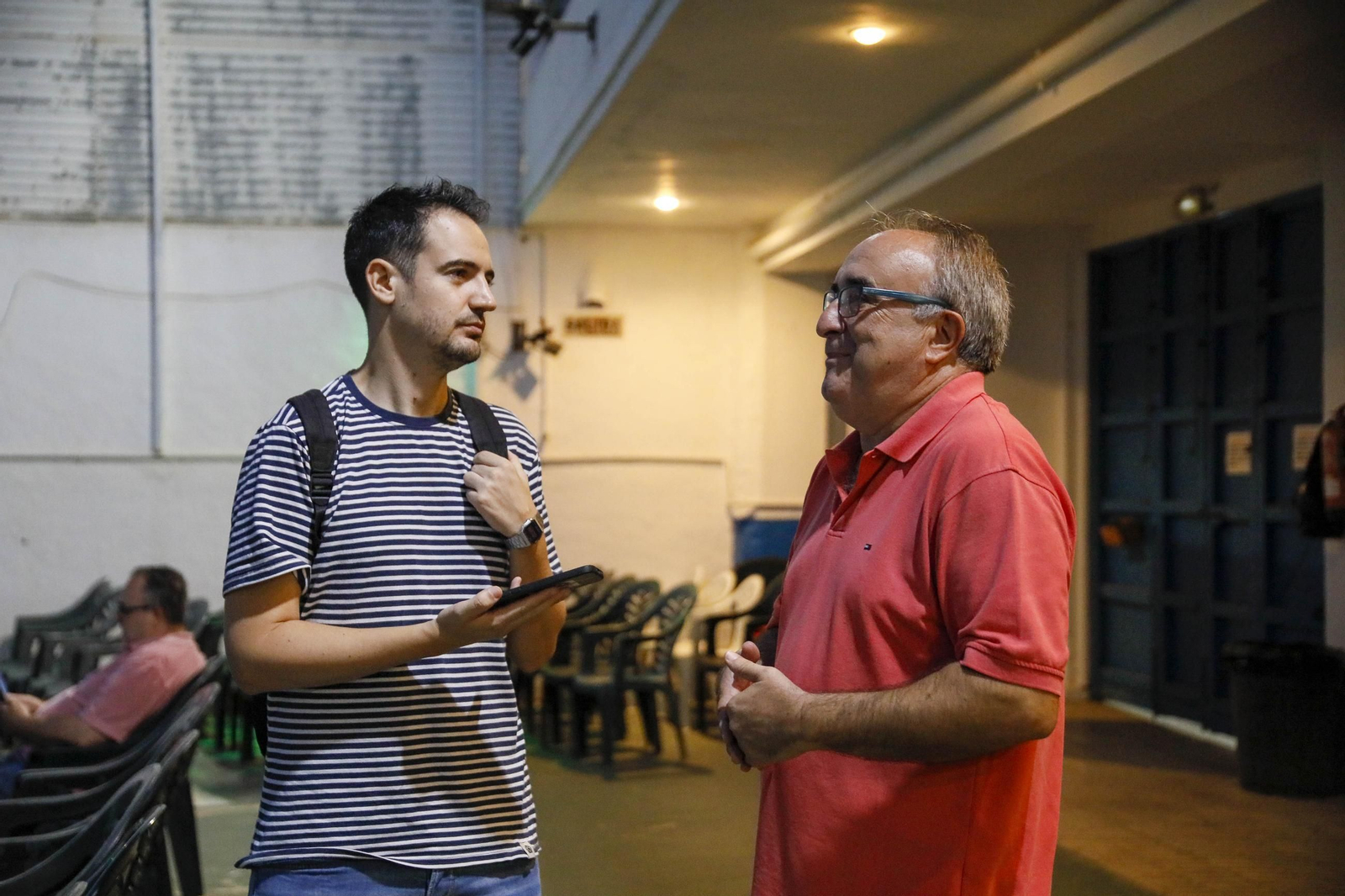 Imágenes de la última proyección en el cine de verano de Garrucha Imágenes de la última proyección en el cine de verano de Garrucha
