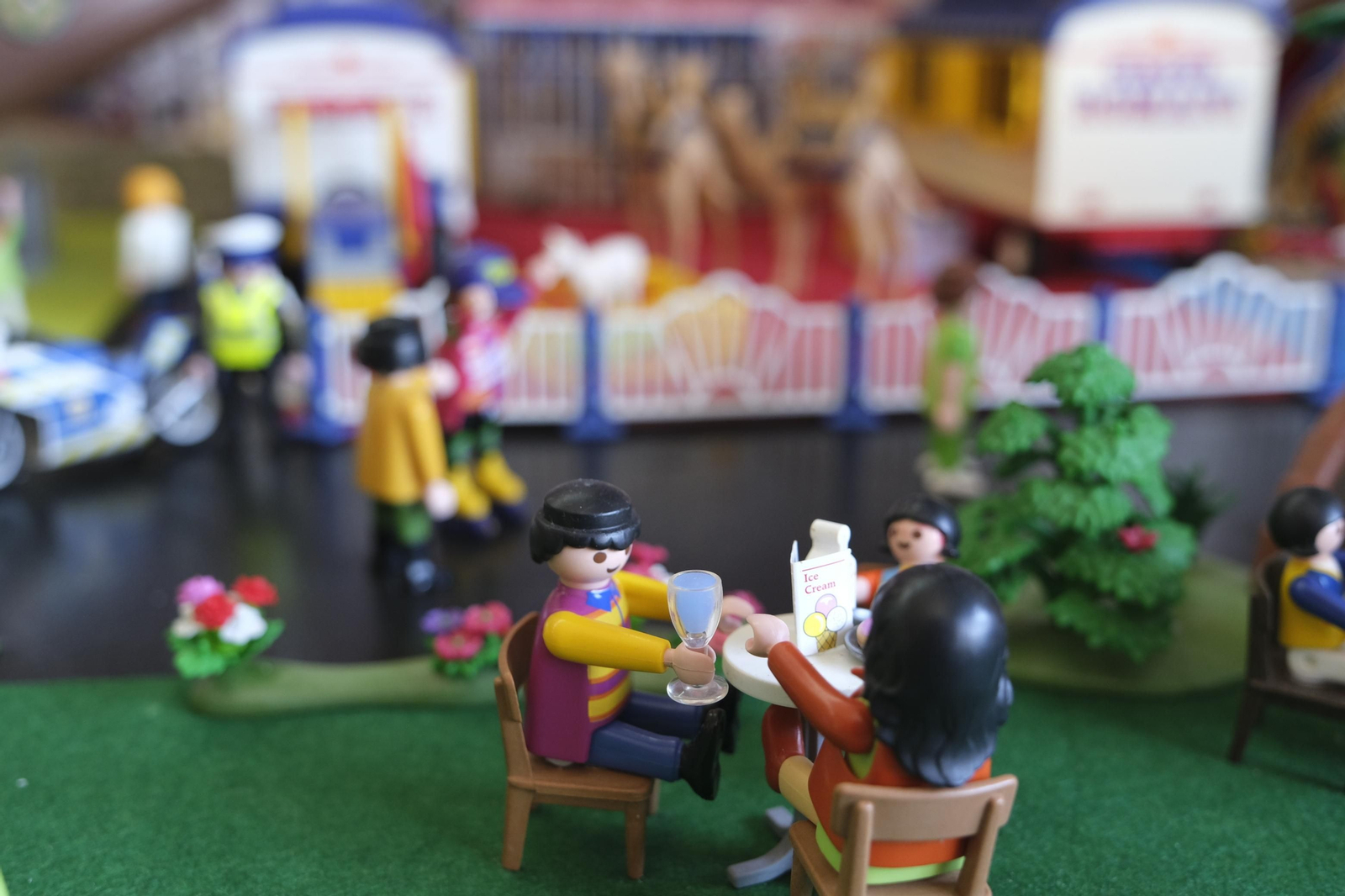Fotogalería de los playmobil en la Feria de Almería.