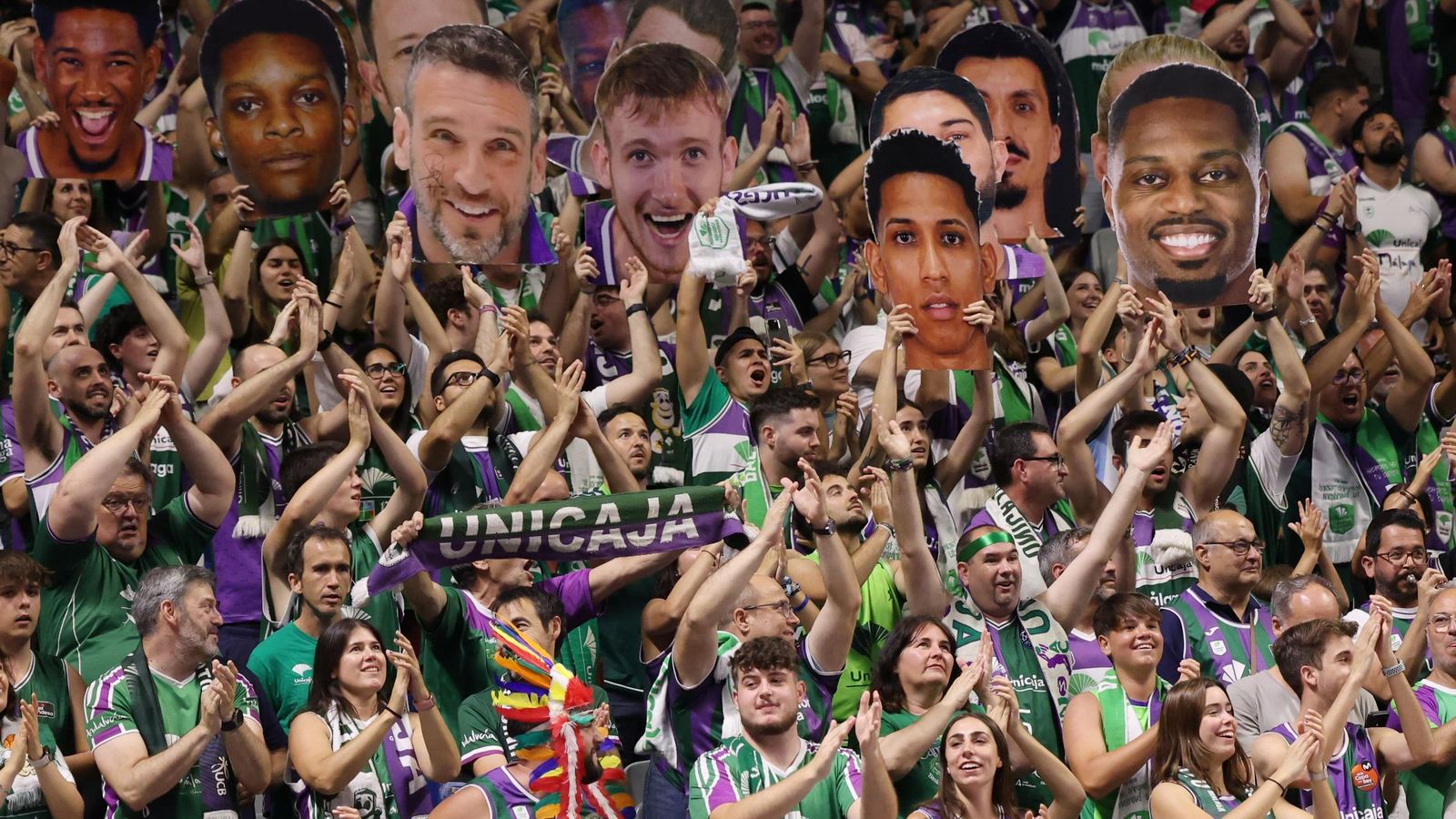 Búscate en el Carpena en el Unicaja-Barcelona del play off de la Liga Endesa
