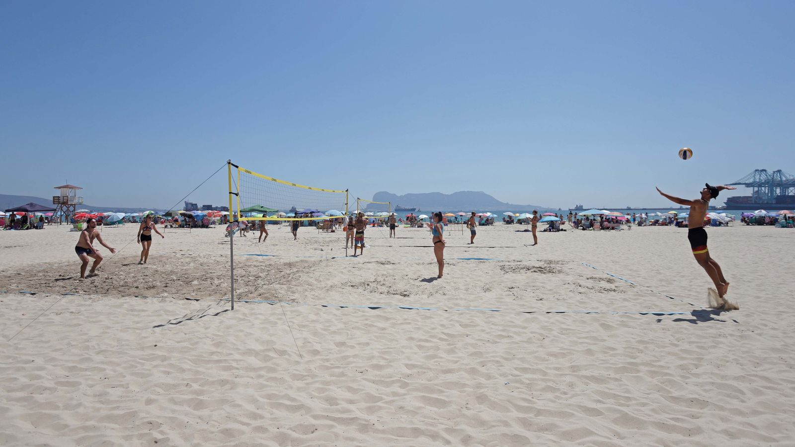Fotos de la V Torneo Virgen de La Palma de vóley playa en El Rinconcillo